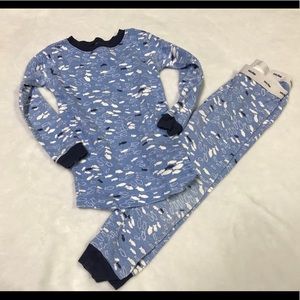 Blue fish Pajama set